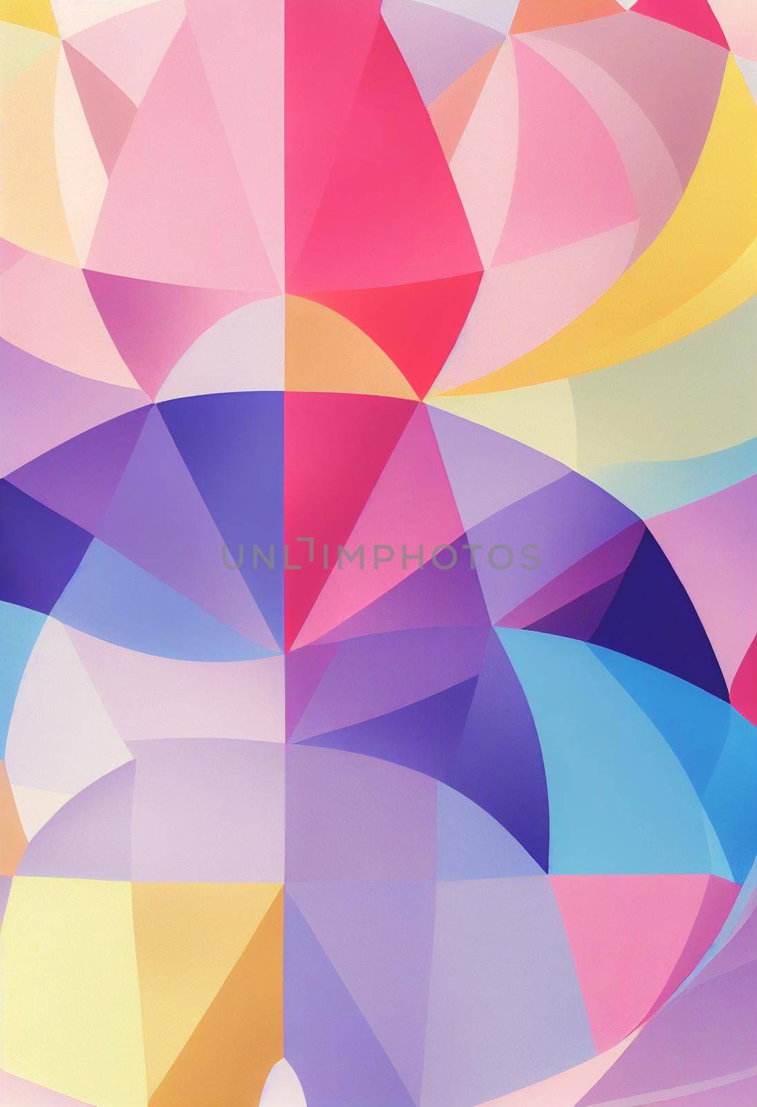 Lucky charm background of 3D render, suitable for a mobile screen, phone desktop, landing page, UI UX, and wallpaper.