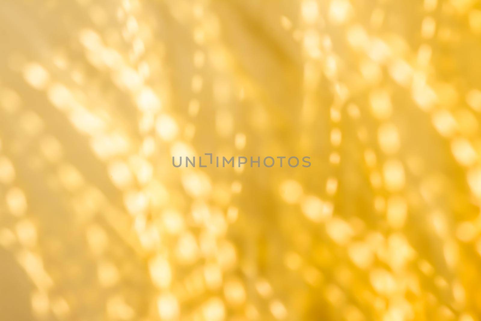 Golden Christmas lights, New Years Eve fireworks and abstract texture concept - Glamorous gold shiny glow and glitter, luxury holiday background