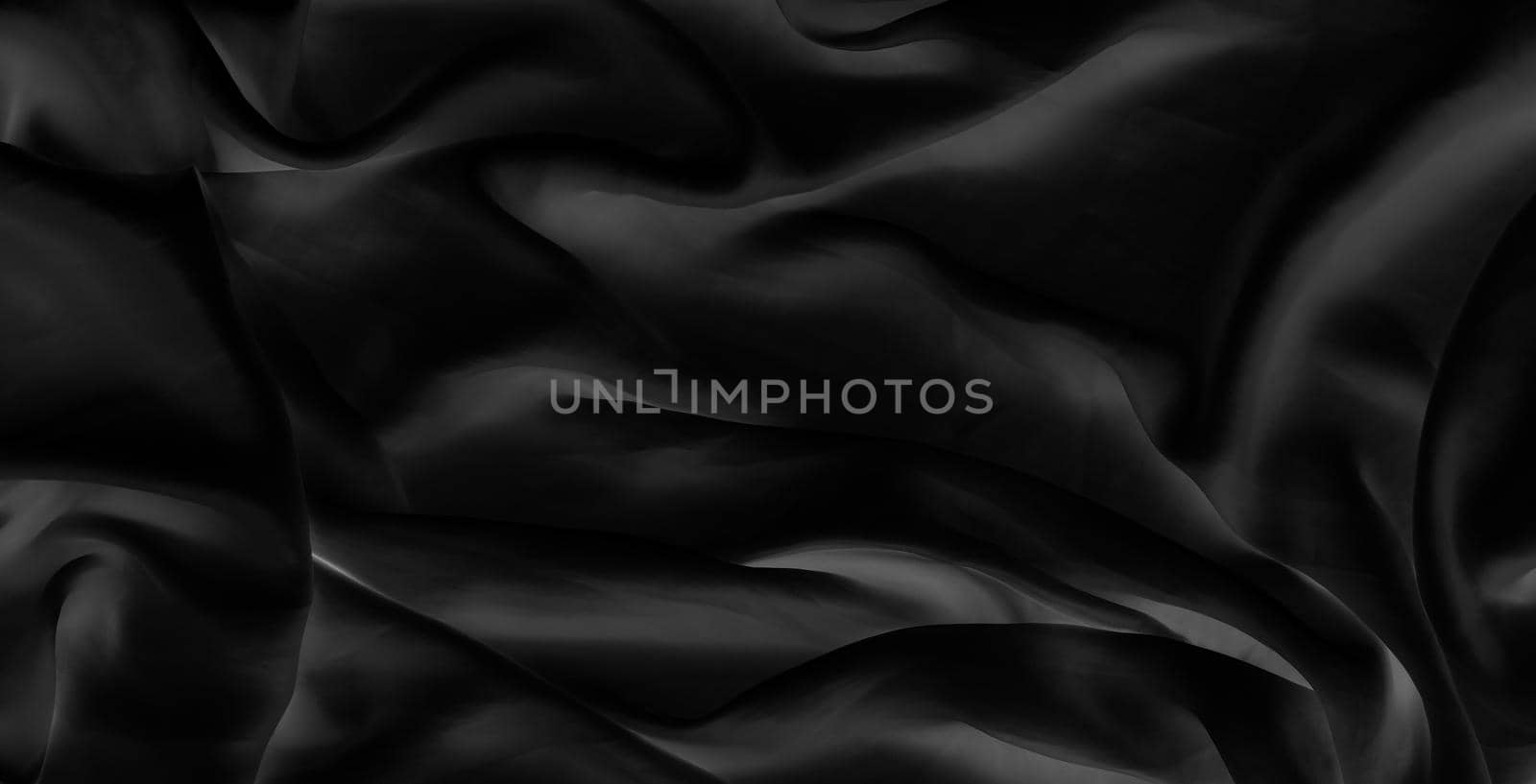 Fashion brand, elegant fabric and luxe beauty concept - Luxury black soft silk flatlay background texture, holiday glamour abstract backdrop