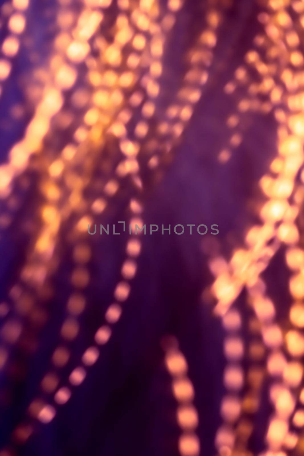 Vintage Christmas lights, New Years Eve fireworks and abstract texture concept - Glamorous golden shiny glow and glitter, luxury holiday background