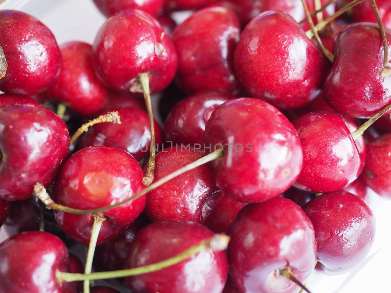 cherry fruit food by claudiodivizia