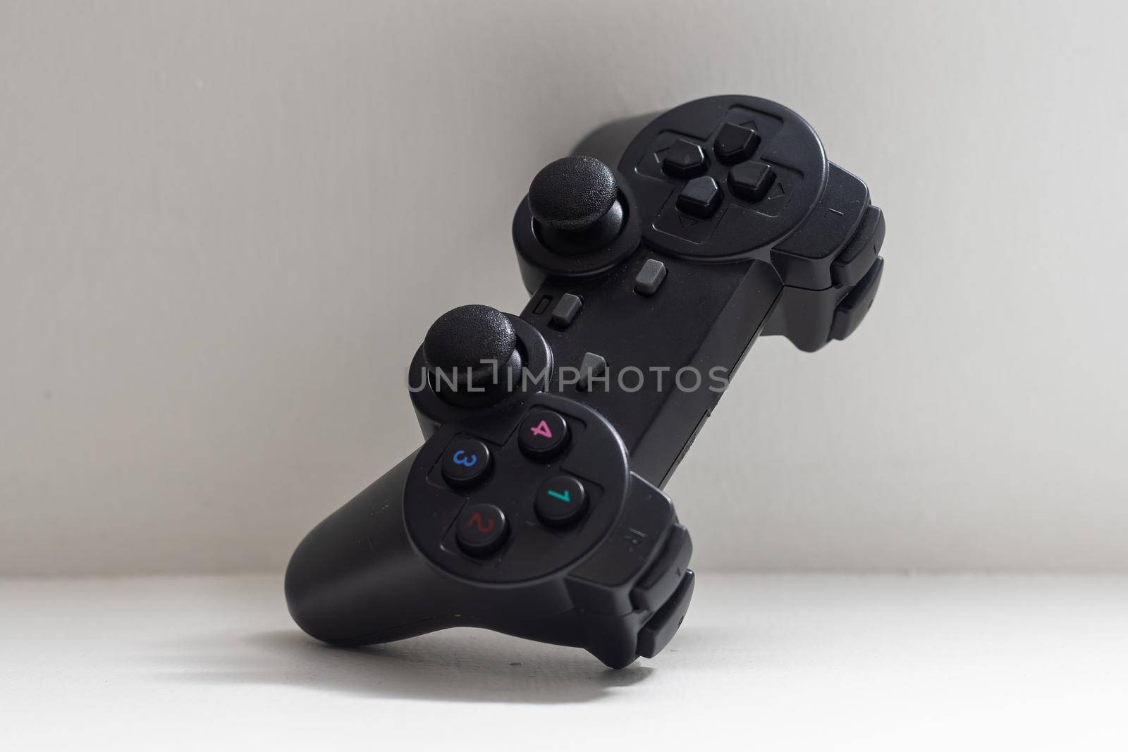 joystick for the game on white background by Andelov13