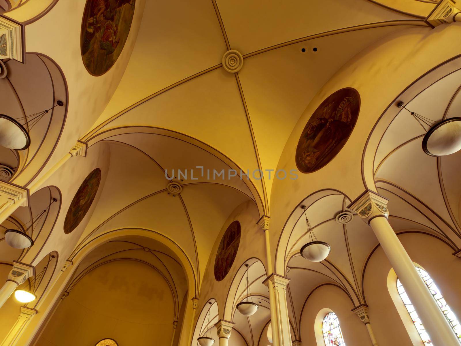 Interior of the St. Elizabeth of Hungary on Auroria Campus in Denver.