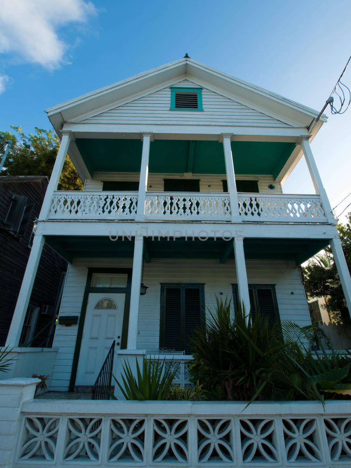 Beach bangalo on Key West, Florida.