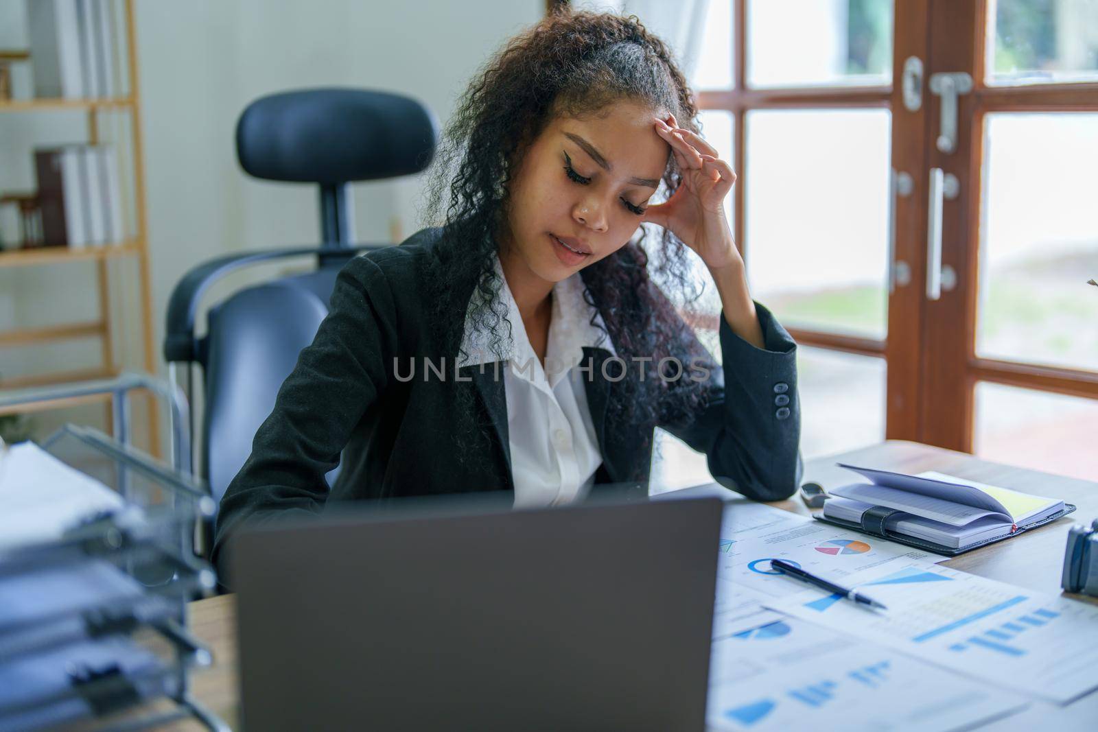 Portraits of African Americans women entrepreneurs showing fear and anxiety about investing in high risk businesses.