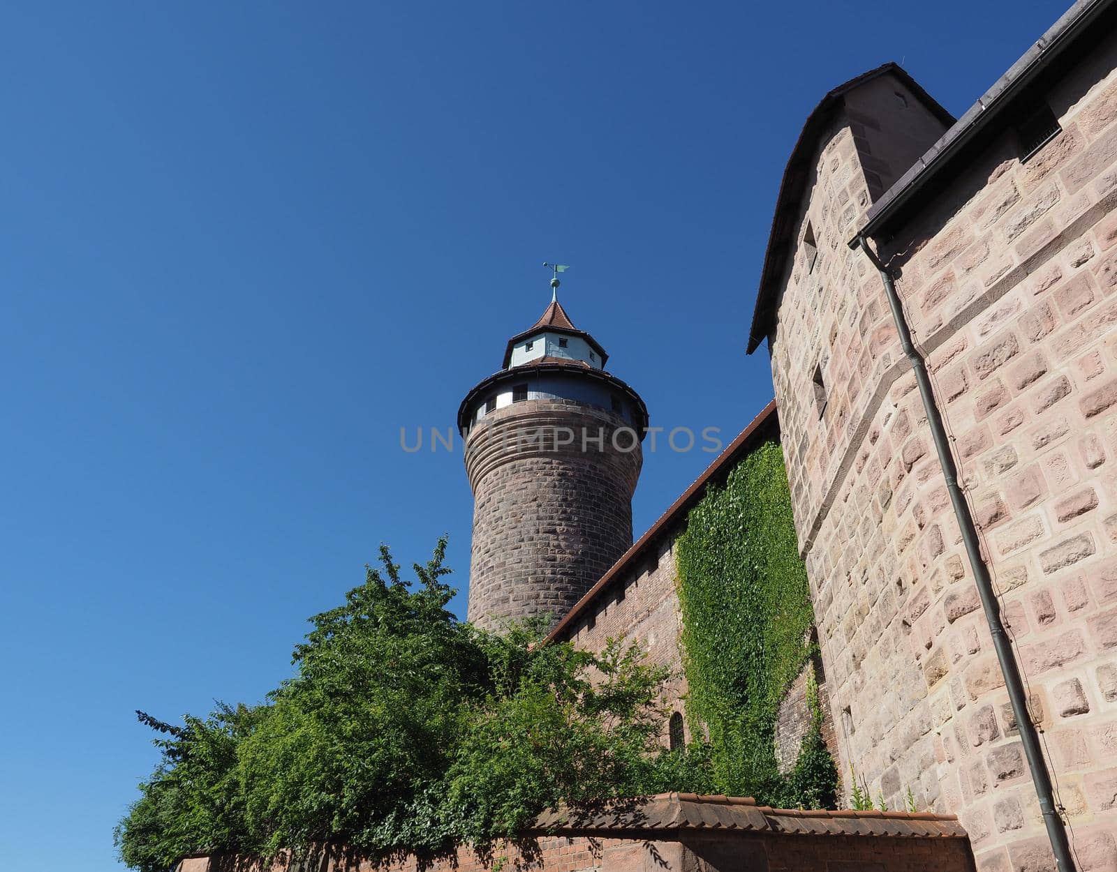 Nuernberger Burg imperial castle in Nuernberg, Germany