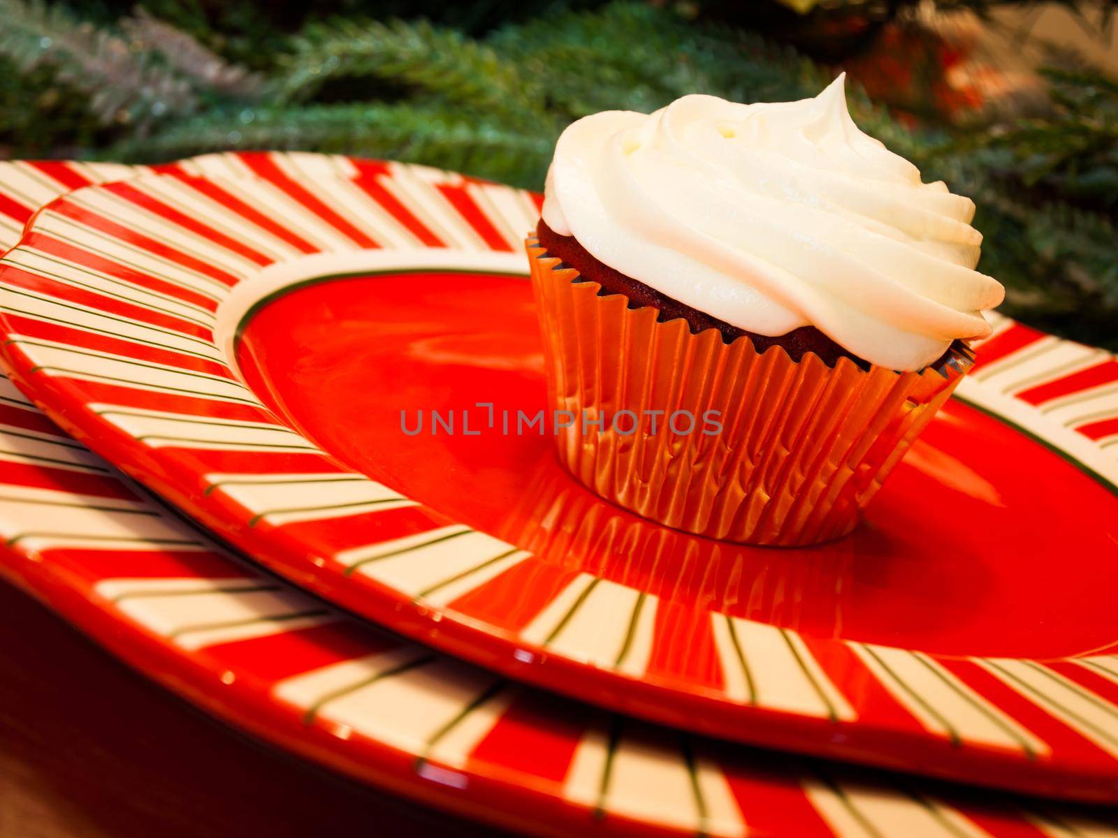 A table set for a holiday meal.
