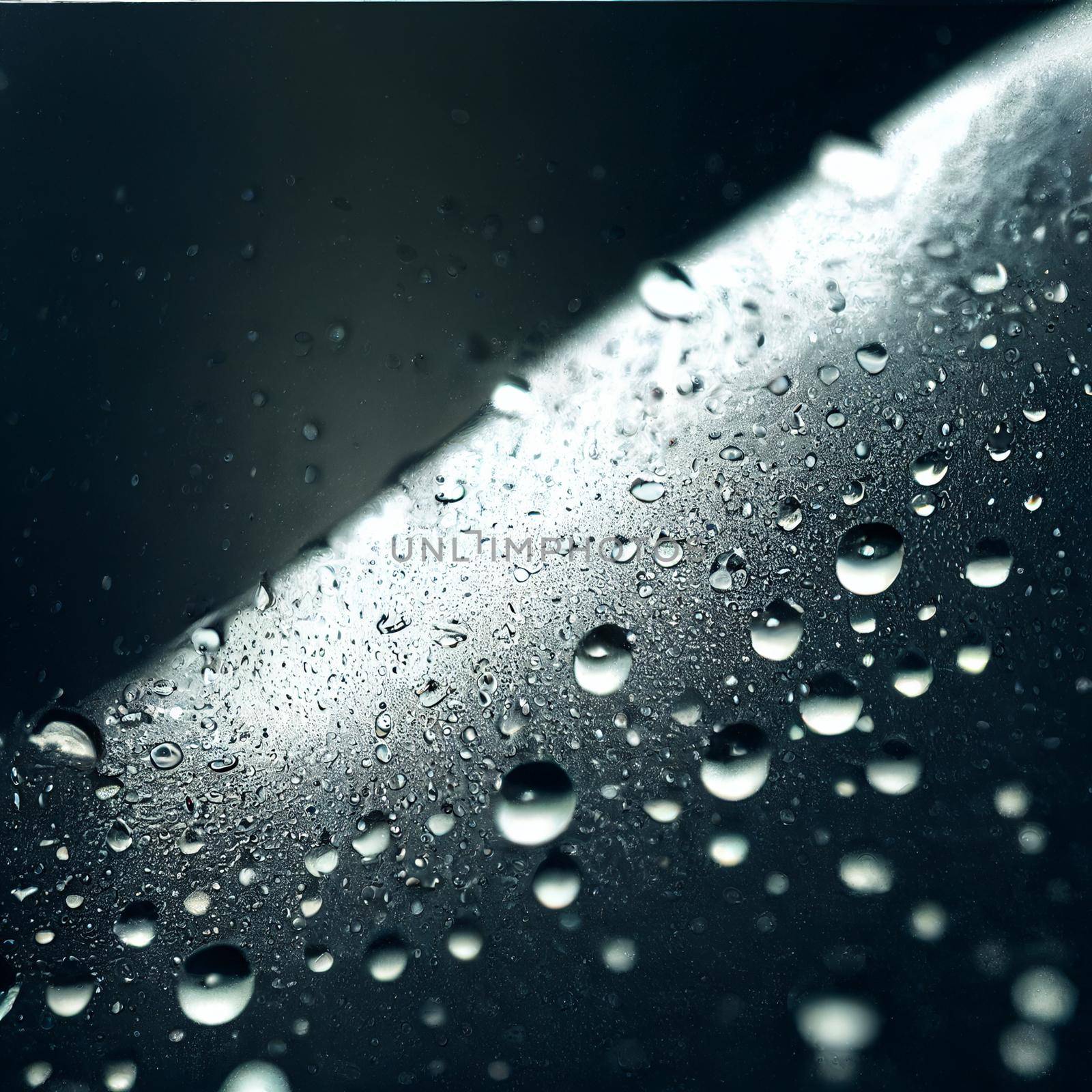 Background with water drops. High quality illustration