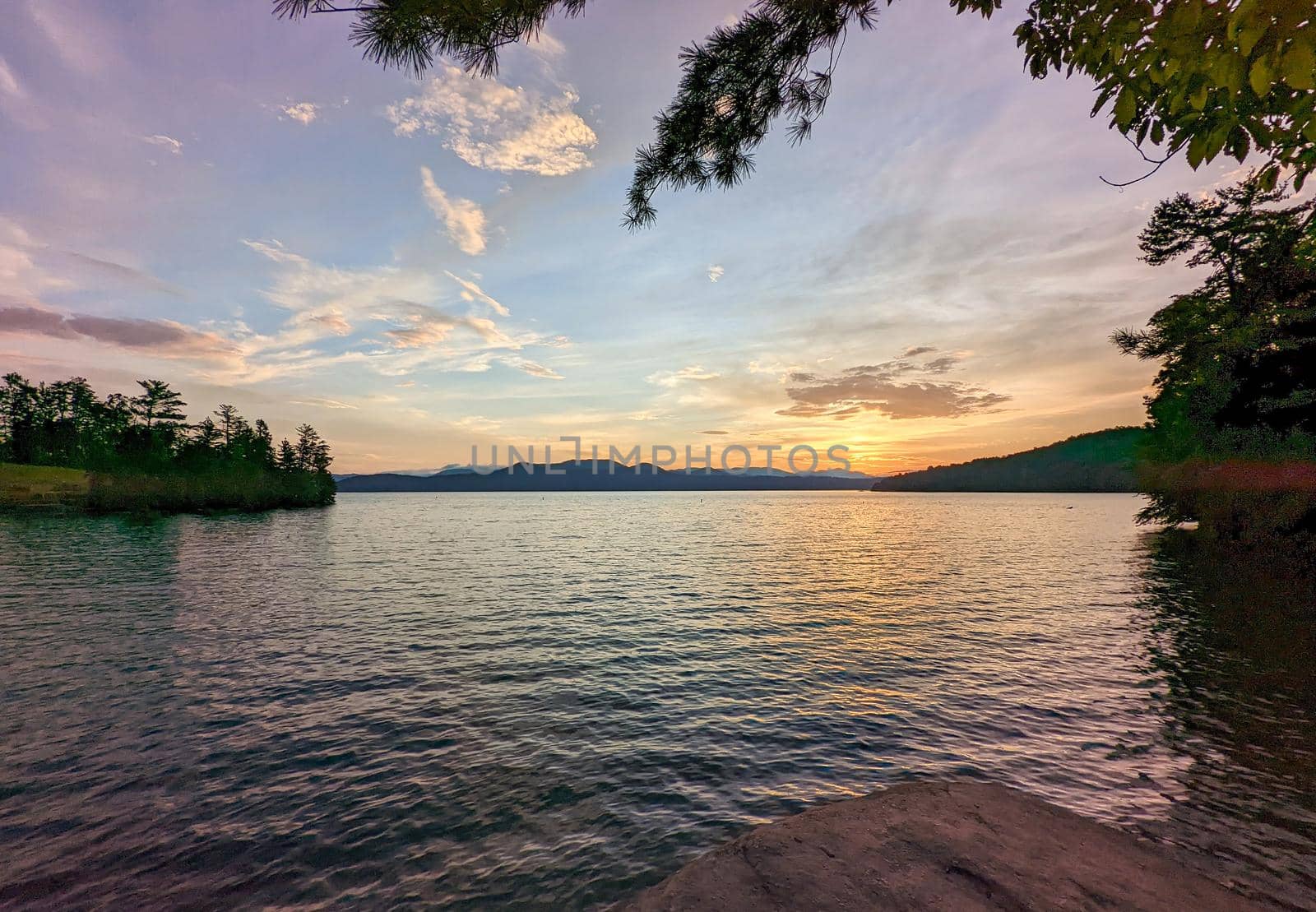 Scenery around lake jocasse gorge —