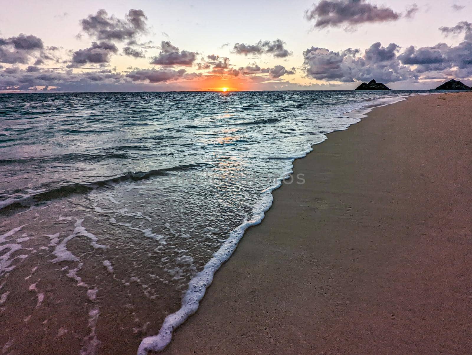 sunrise ove lanikai beach oahu hawaii by digidreamgrafix