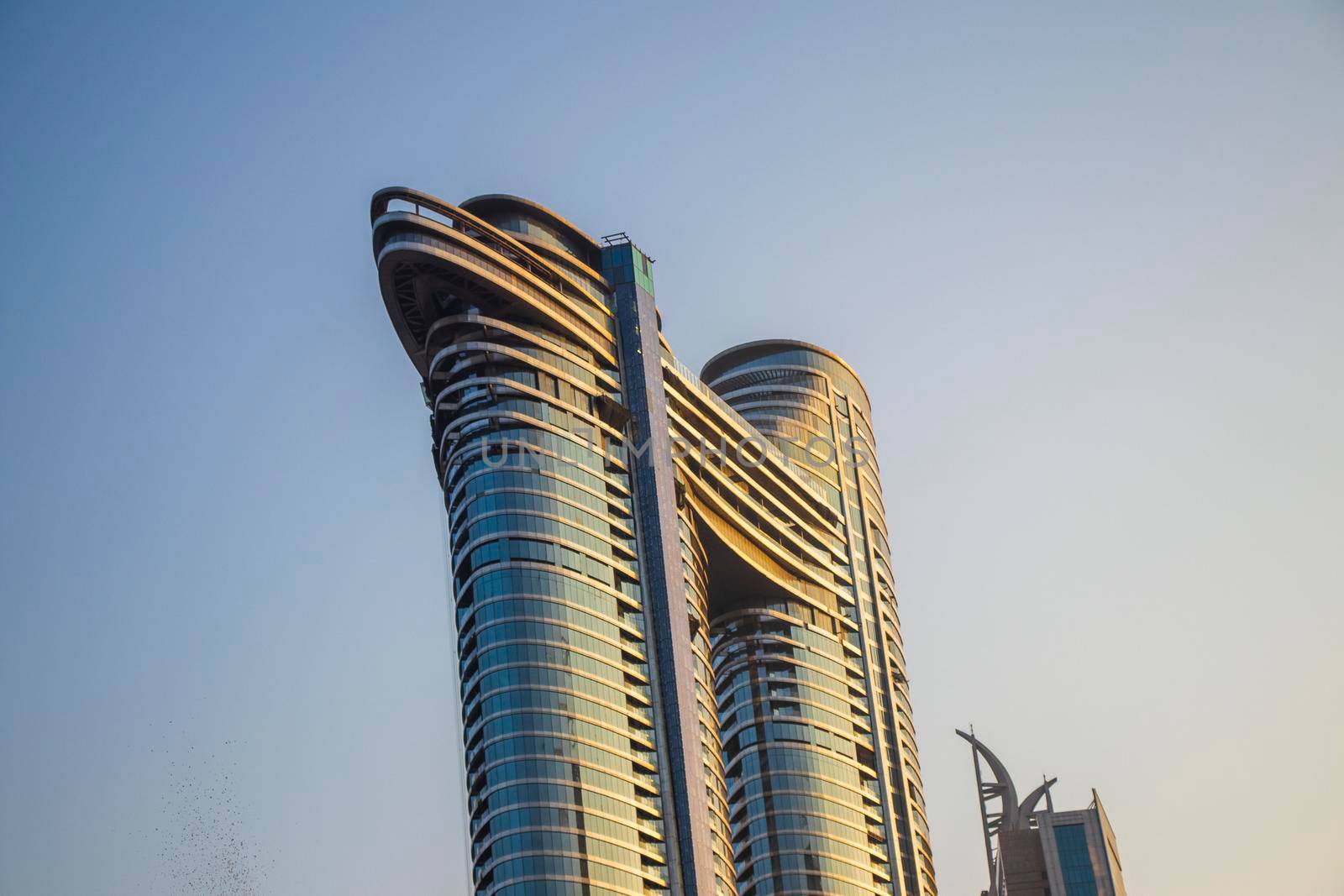 Address Sky view hotel, Dubai, UAE. Outdoors