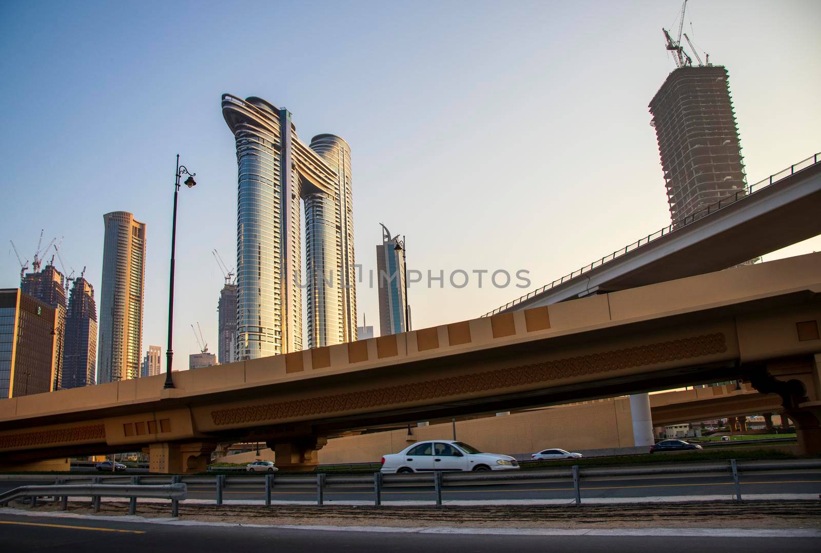 Address Sky view hotel, Dubai, UAE. Outdoors