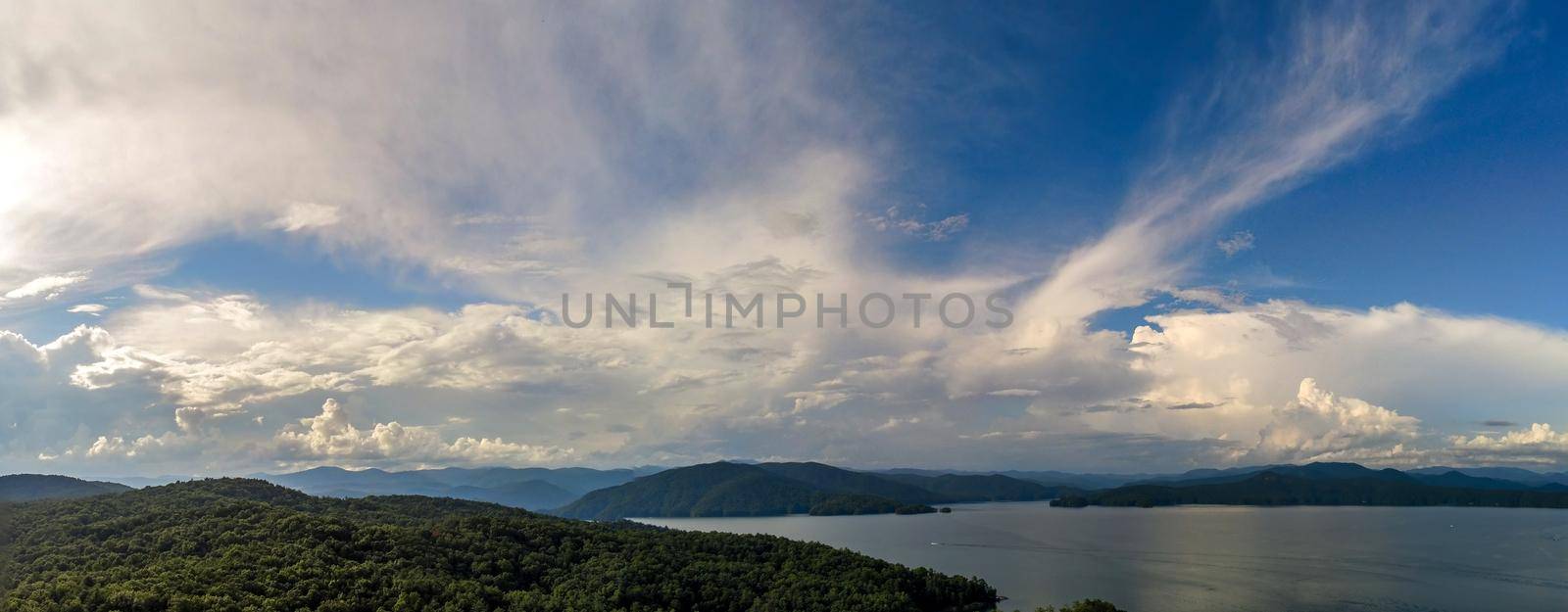 beautiful scenic views at lake jocassee south carolina by digidreamgrafix