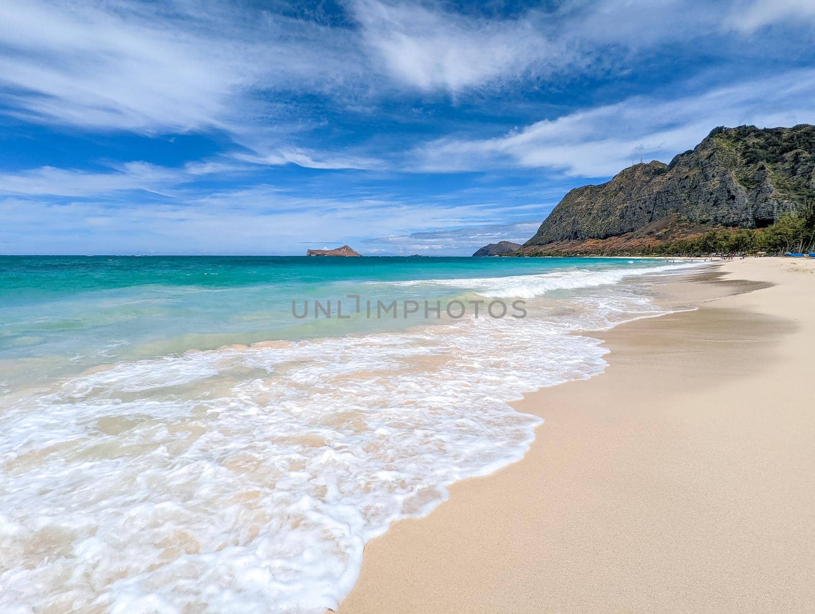 waimanalo beach scenes in oahu hawaii