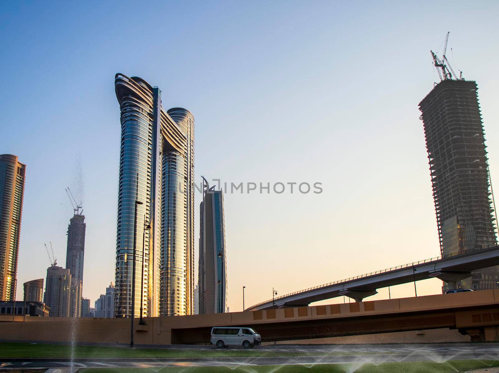 Address Sky view hotel, Dubai, UAE. Outdoors