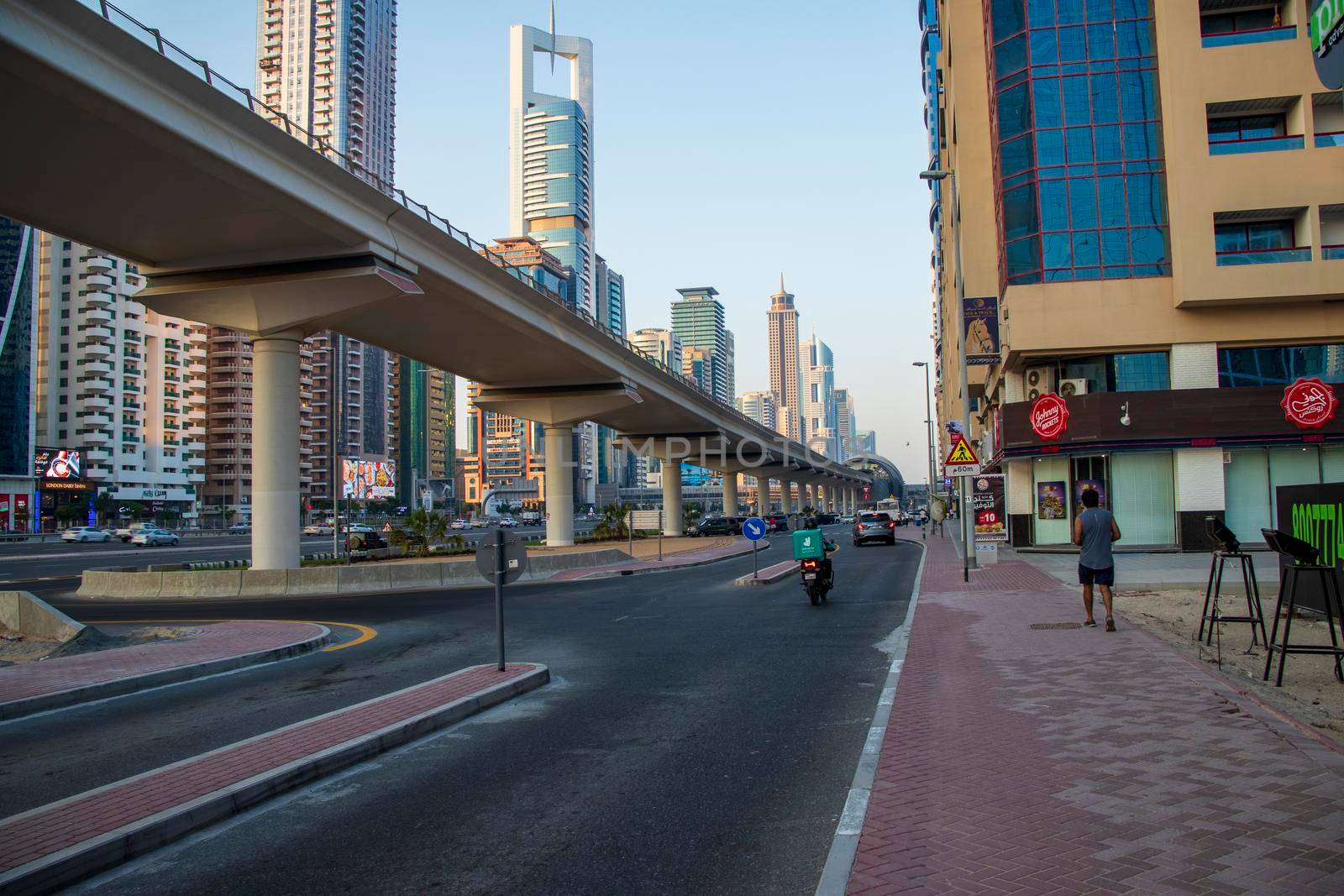 Main road of UAE, Shaikh Zayed Road, Dubai. Outdoors