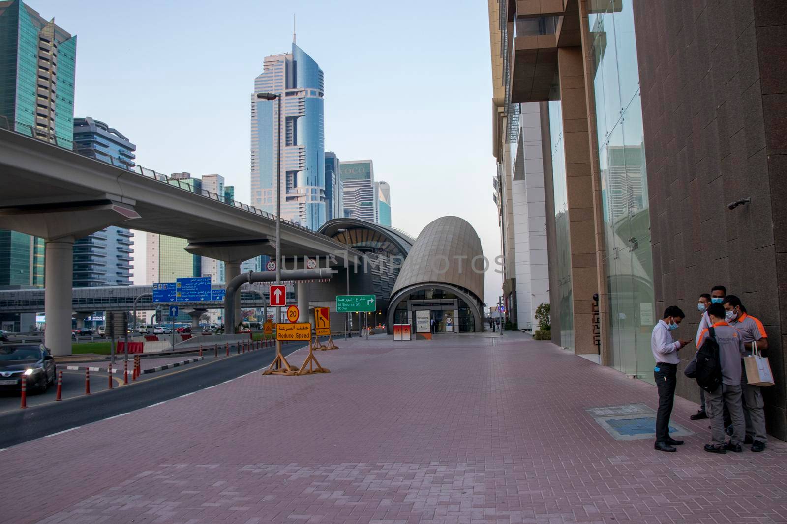 Main road of UAE, Shaikh Zayed Road, Dubai. Outdoors