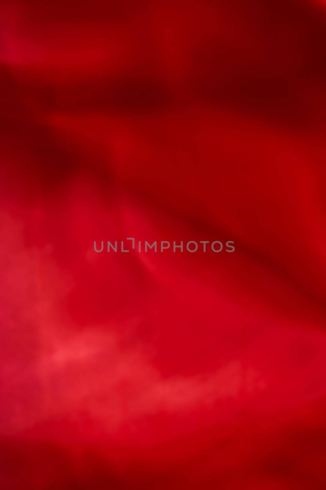 Holiday branding, beauty glamour and cyber backgrounds concept - Red abstract art background, silk texture and wave lines in motion for classic luxury design