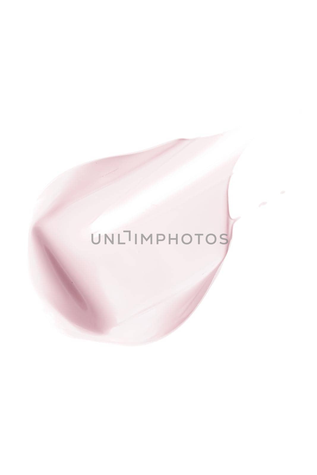 Pastel beauty swatch, skincare and makeup cosmetic product sample texture isolated on white background, make-up smudge, cream cosmetics smear or paint brush stroke by Anneleven