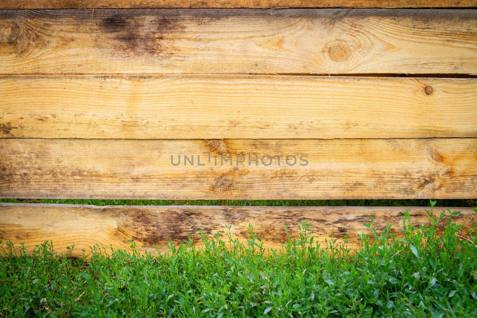 Texture of wooden boards. Place for label. Old board. Deep cracks. Background of wood.