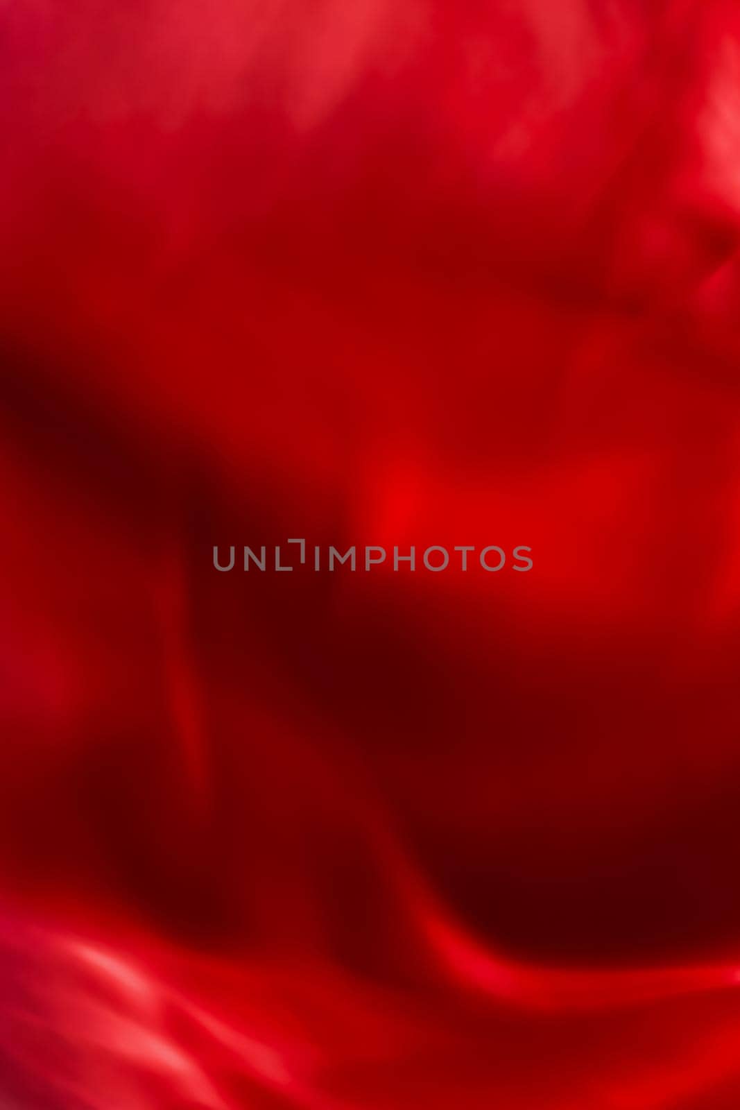 Red abstract art background, silk texture and wave lines in motion for classic luxury design by Anneleven