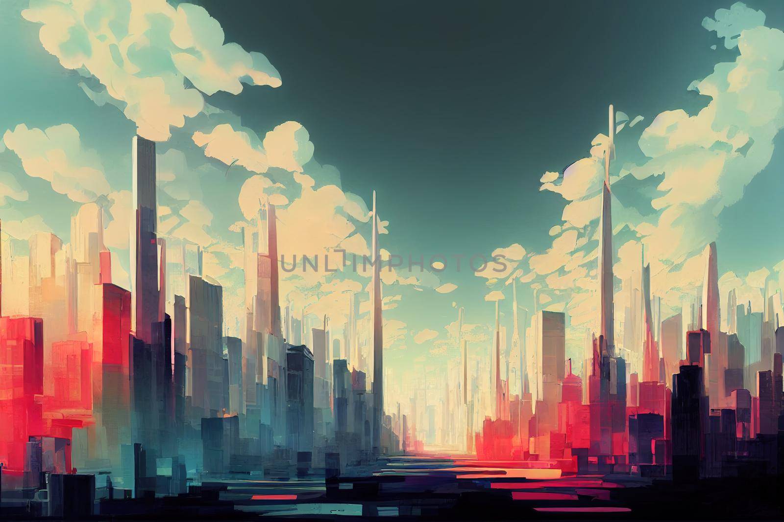 Brades. High quality 2d illustration