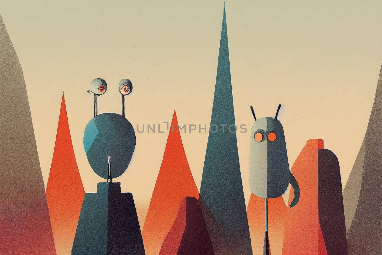 Art Director. High quality 2d illustration