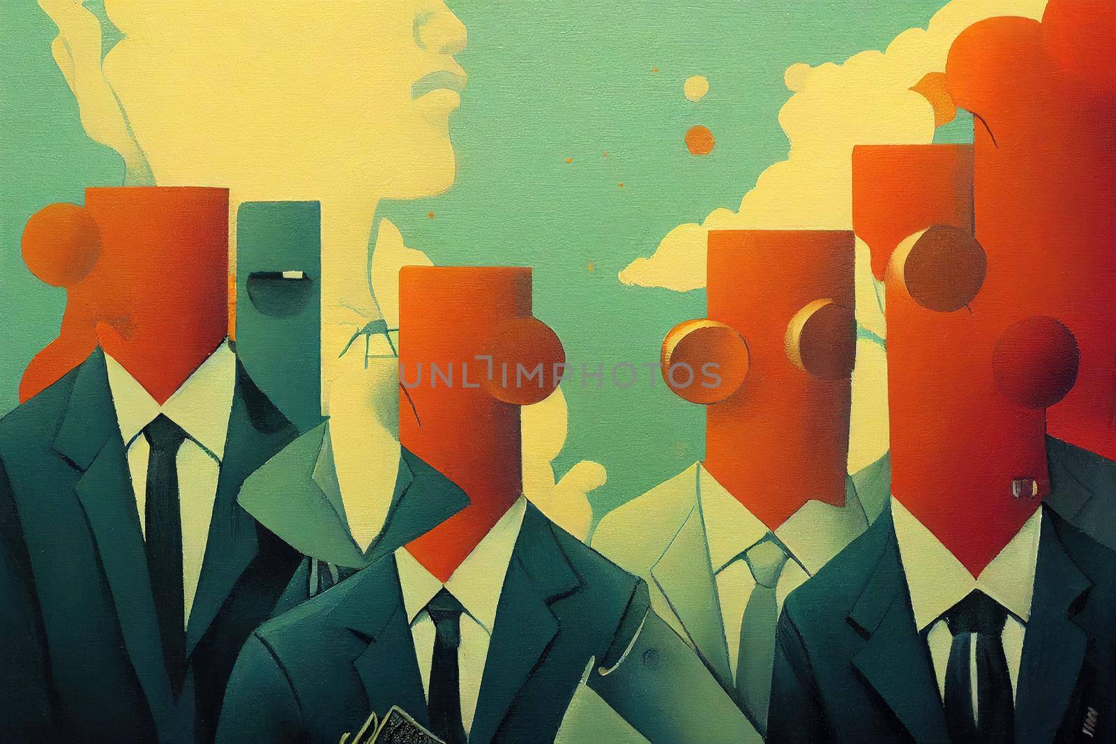 Promotions Manager. High quality 2d illustration
