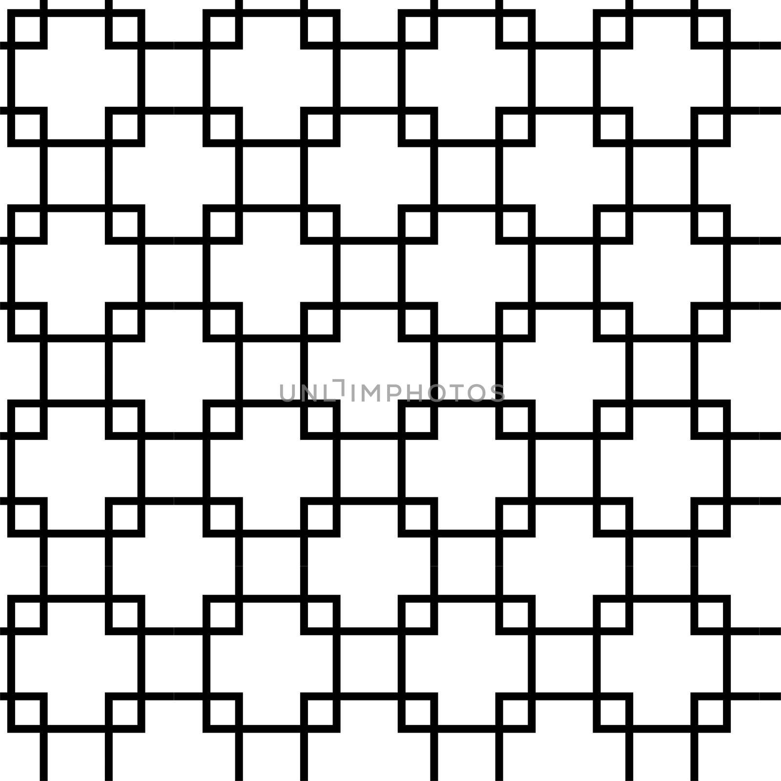 illustration of geometric shapes pattern for printing, textile, wallpaper and interior designs