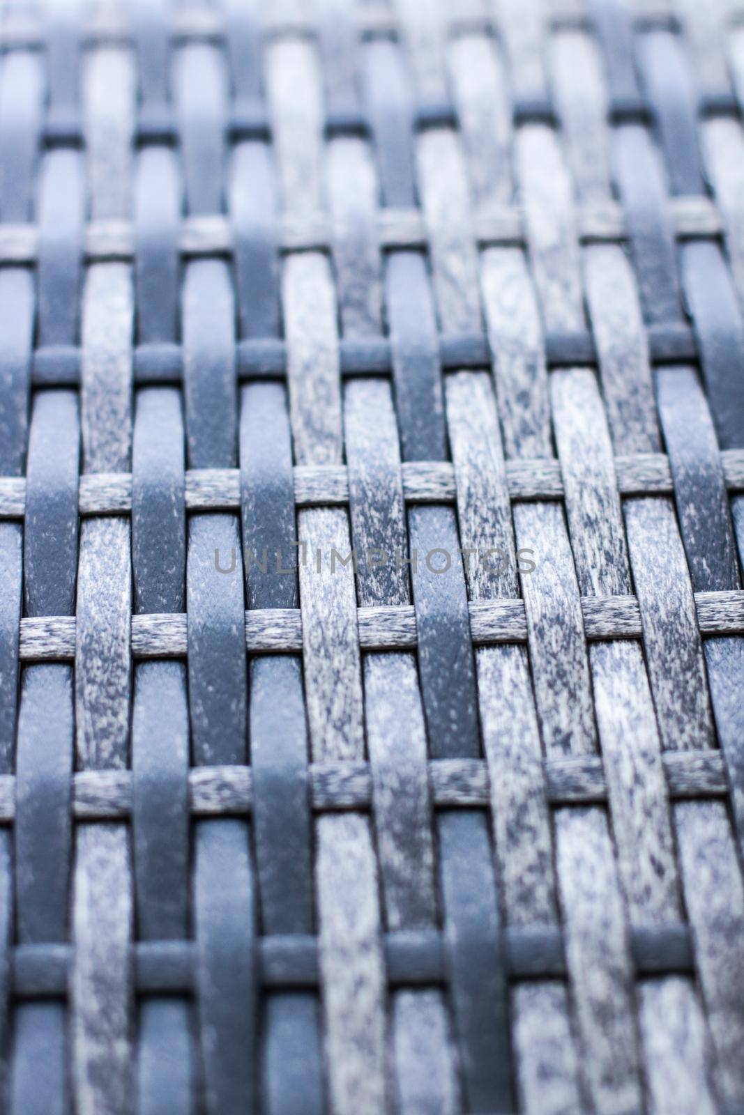 Rattan texture background, garden furniture design detail by Anneleven