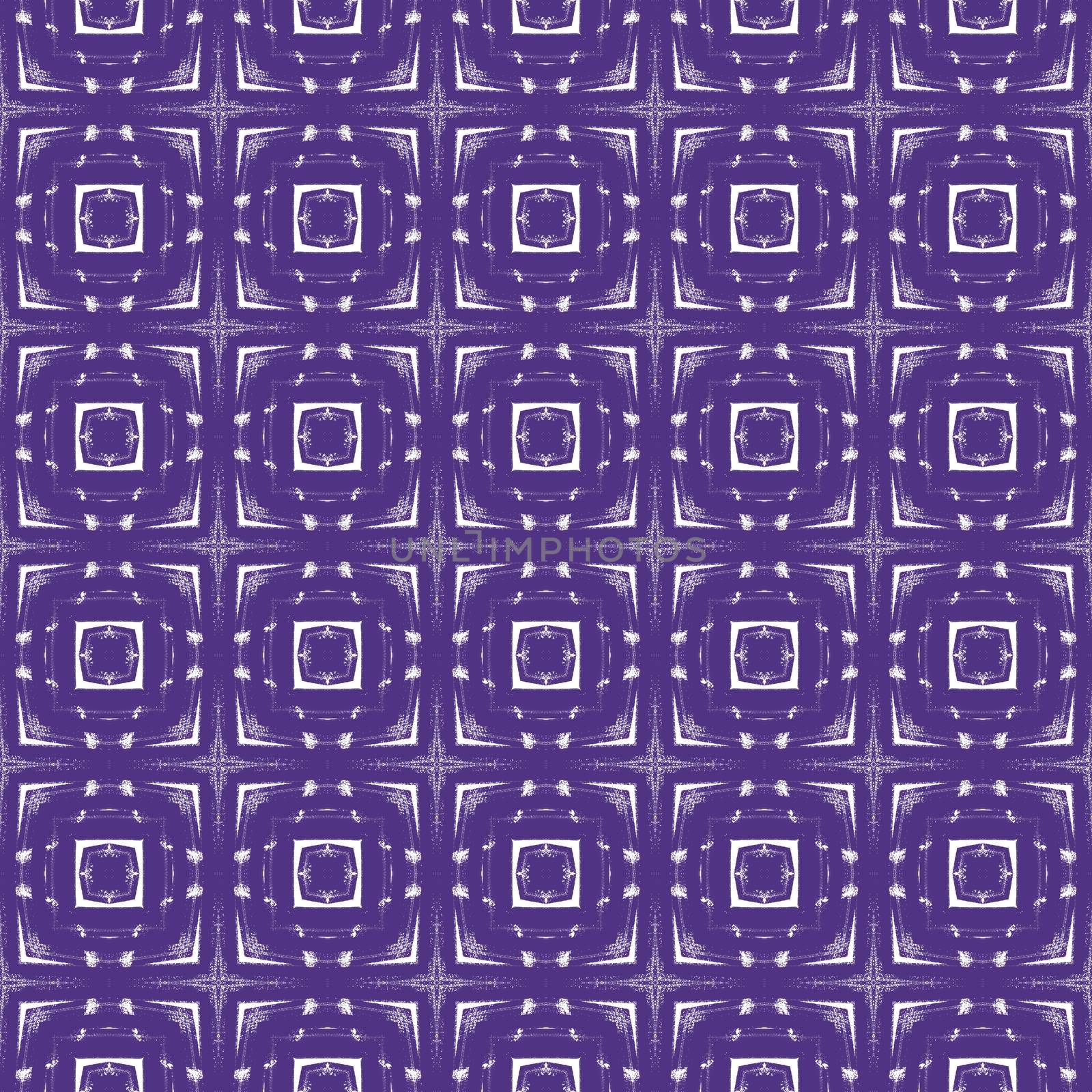 Chevron stripes design. Purple symmetrical kaleidoscope background. Textile ready delicate print, swimwear fabric, wallpaper, wrapping. Geometric chevron stripes pattern.