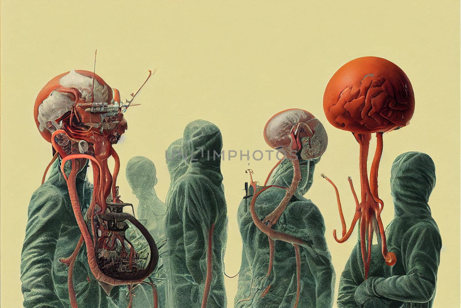 Biological Technicians ,Toon illustration V2 High quality 2d illustration