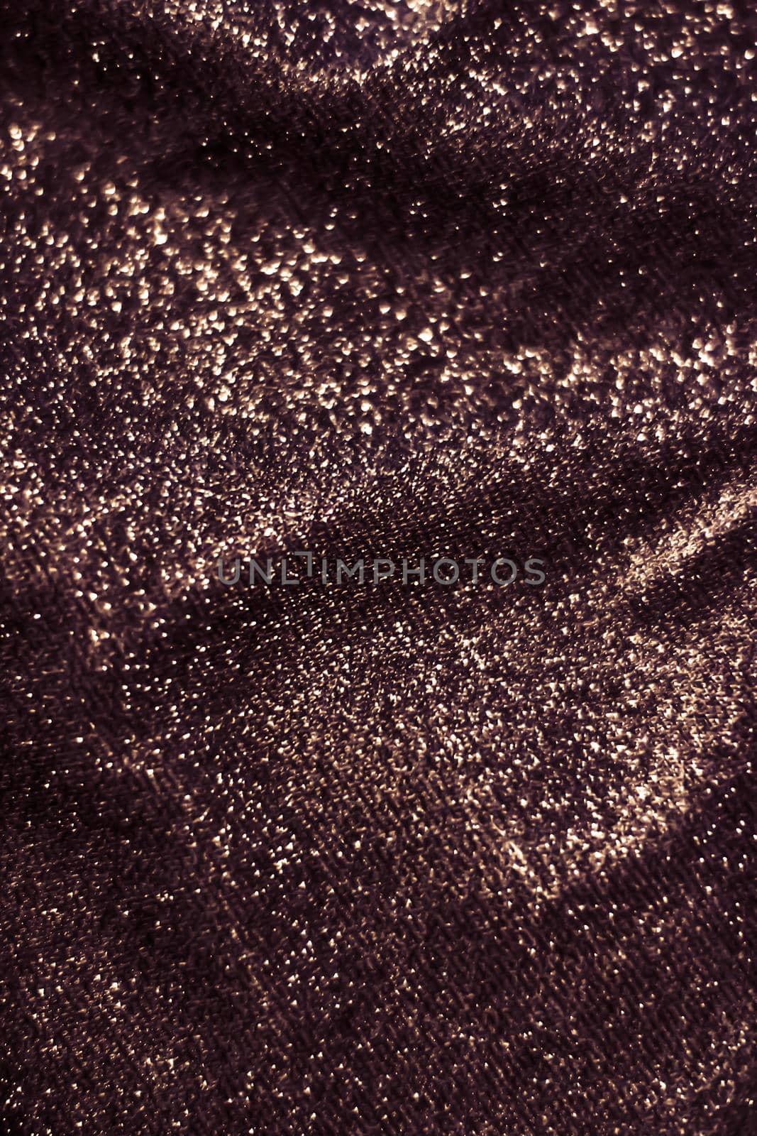 Luxe glowing texture, night club branding and New Years party concept - Copper holiday sparkling glitter abstract background, luxury shiny fabric material for glamour design and festive invitation