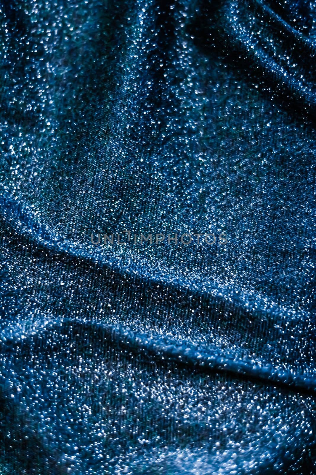 Luxe glowing texture, night club branding and New Years party concept - Blue holiday sparkling glitter abstract background, luxury shiny fabric material for glamour design and festive invitation