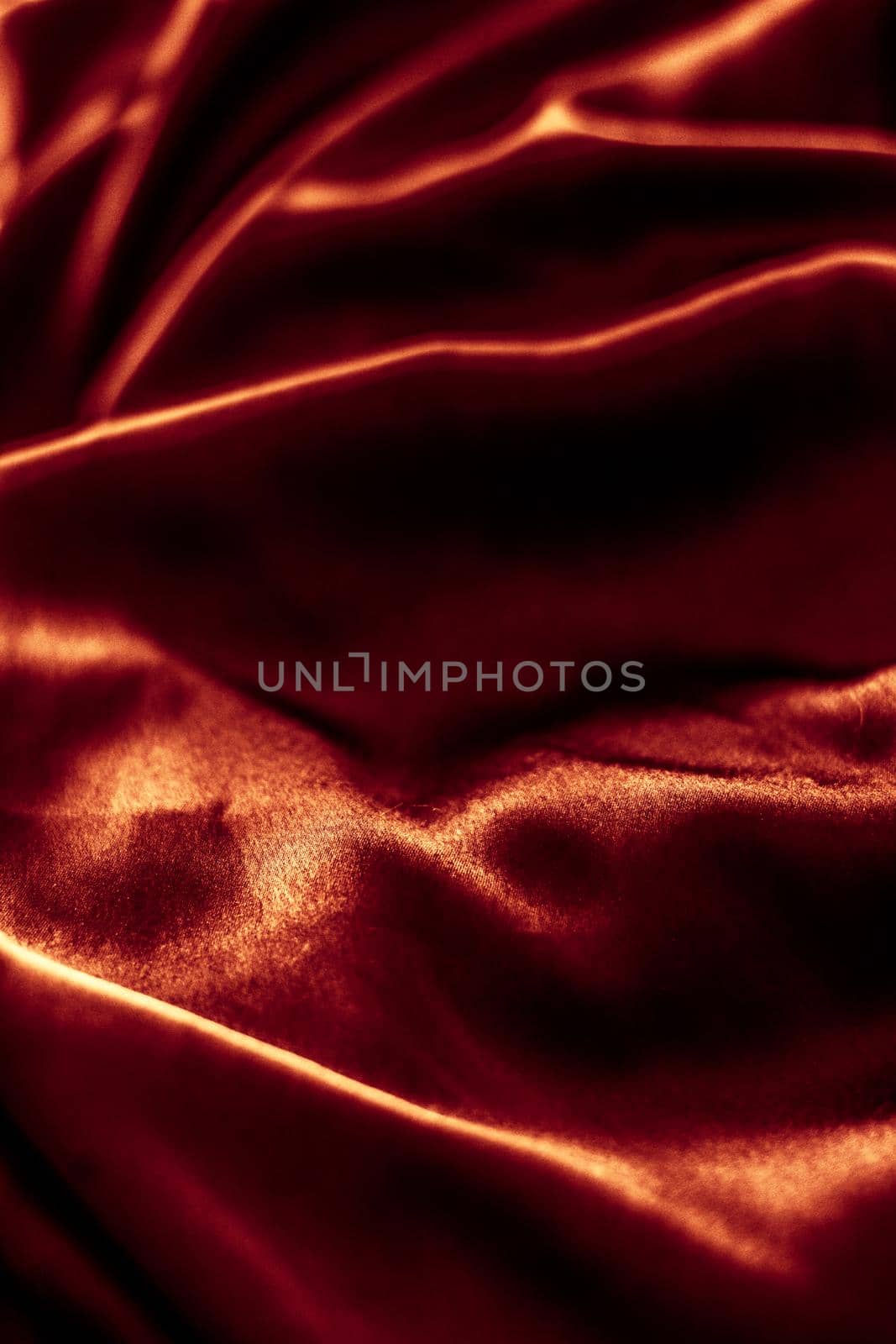 Luxury dark bronze silk background texture, holiday glamour abstract backdrop by Anneleven