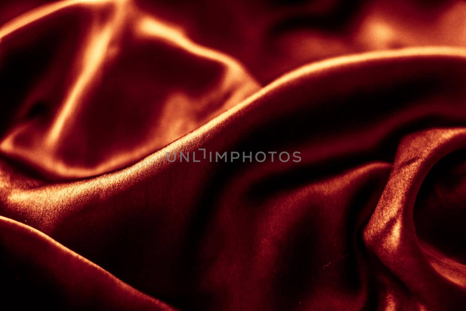 Fashion brand, elegant fabric and luxe beauty concept - Luxury dark bronze silk background texture, holiday glamour abstract backdrop