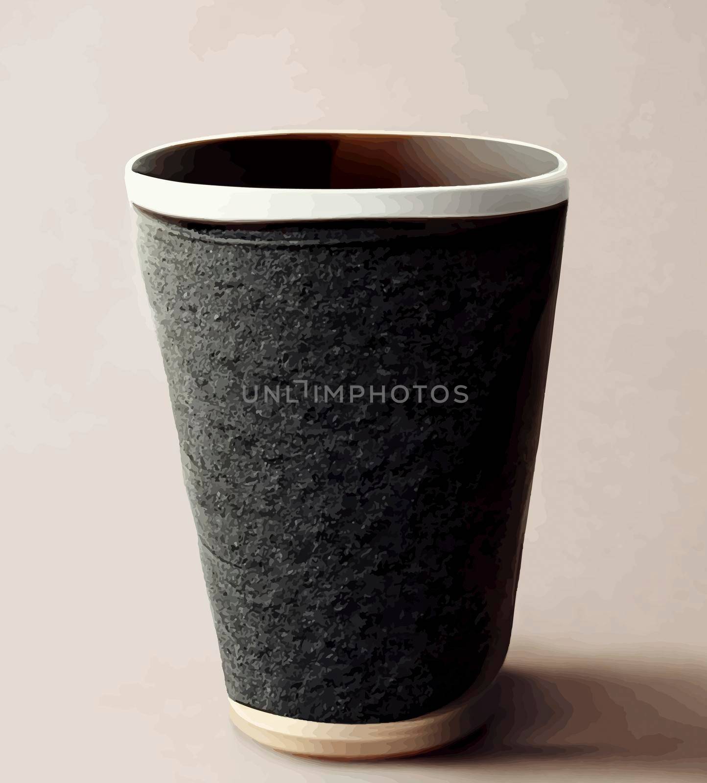 coffee cup illustration. coffee illustration. by JpRamos