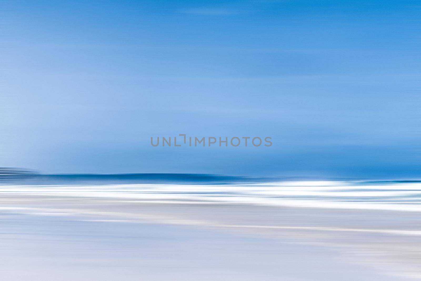 Coastal art print, holiday destination and luxury travel concept - Abstract sea background, long exposure view of dreamy ocean coast in summer