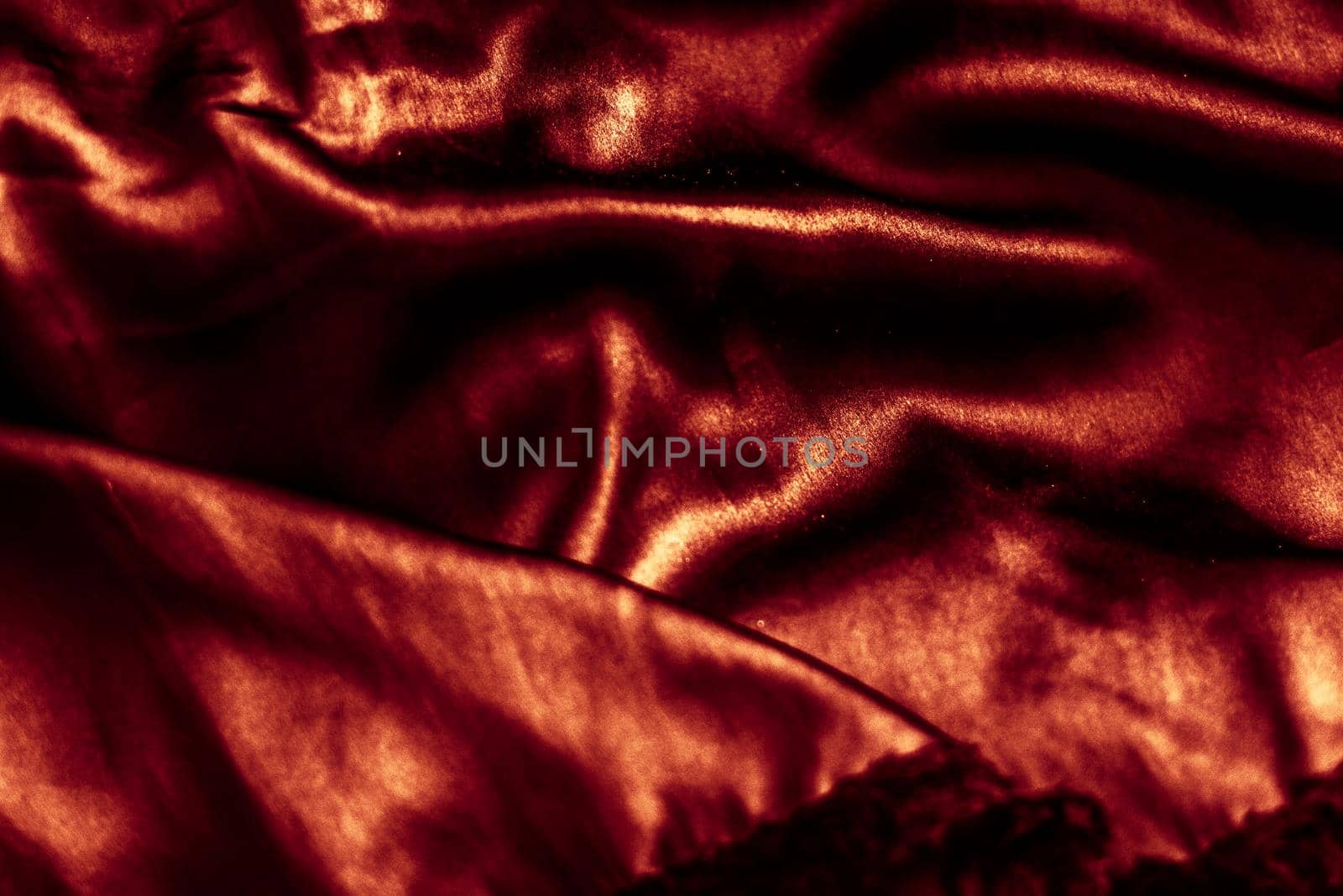 Luxury dark bronze silk background texture, holiday glamour abstract backdrop by Anneleven