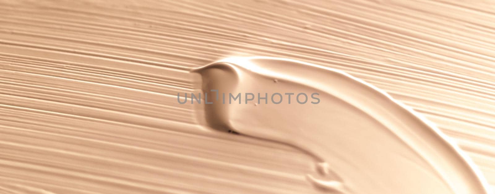 Art, branding and makeup concept - Cosmetics abstract texture background, beige acrylic paint brush stroke, textured cream product as make-up backdrop for luxury beauty brand, holiday banner design