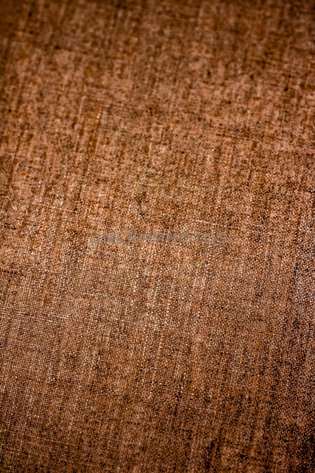 Textile material, natural surface and vintage decor texture concept - Decorative vintage linen fabric textured background for interior, furniture design and art canvas backdrop