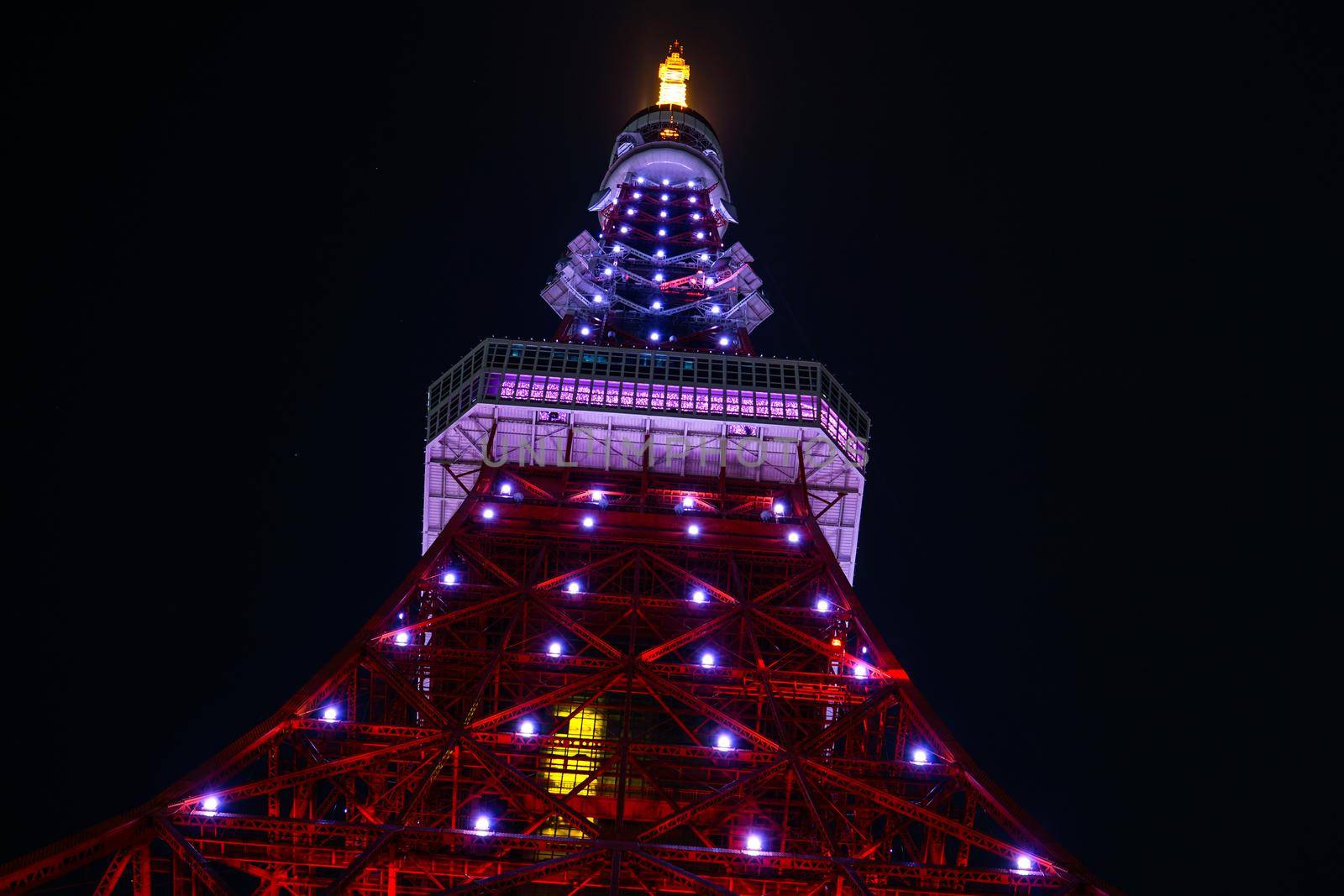 Tokyo Tower Image. Shooting Location: Tokyo metropolitan area