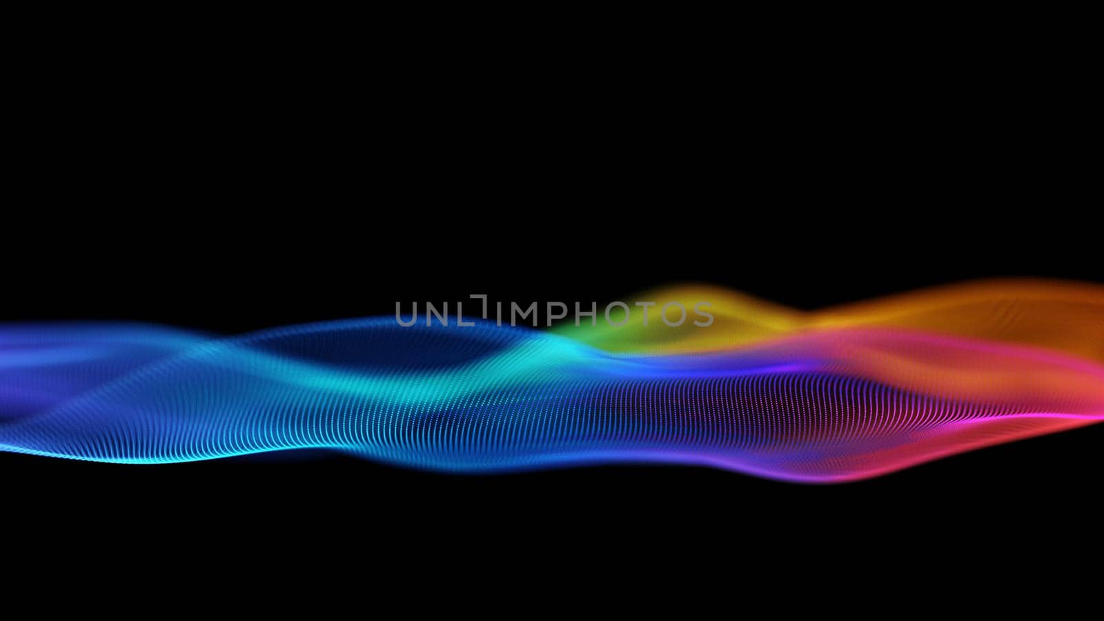 Abstract technology wave background. Internet technology concept digital background. Internet network concept. Data science color background. by DmytroRazinkov