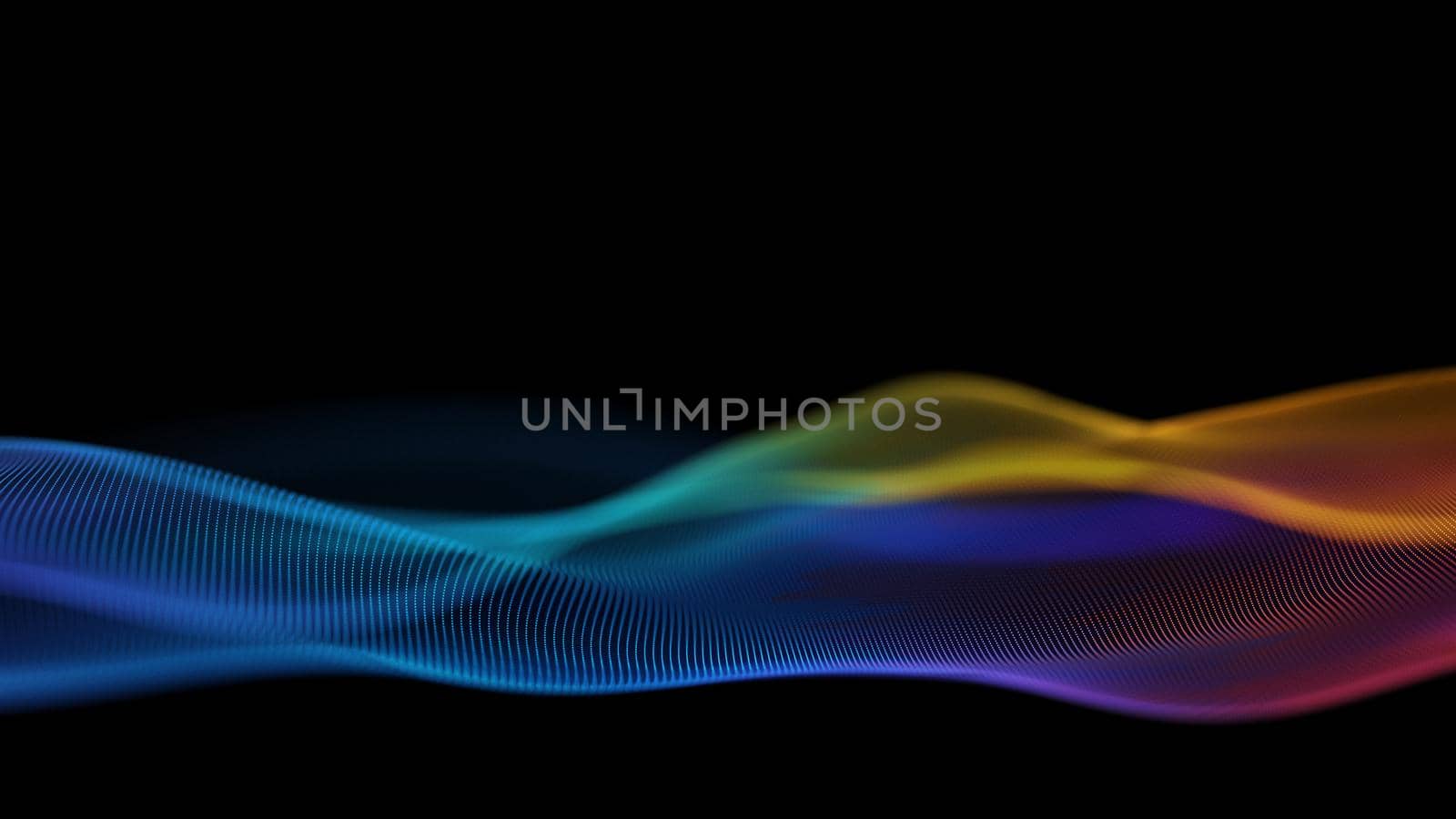 Abstract technology wave background. Internet technology concept digital background. Internet network concept. Data science color background. by DmytroRazinkov