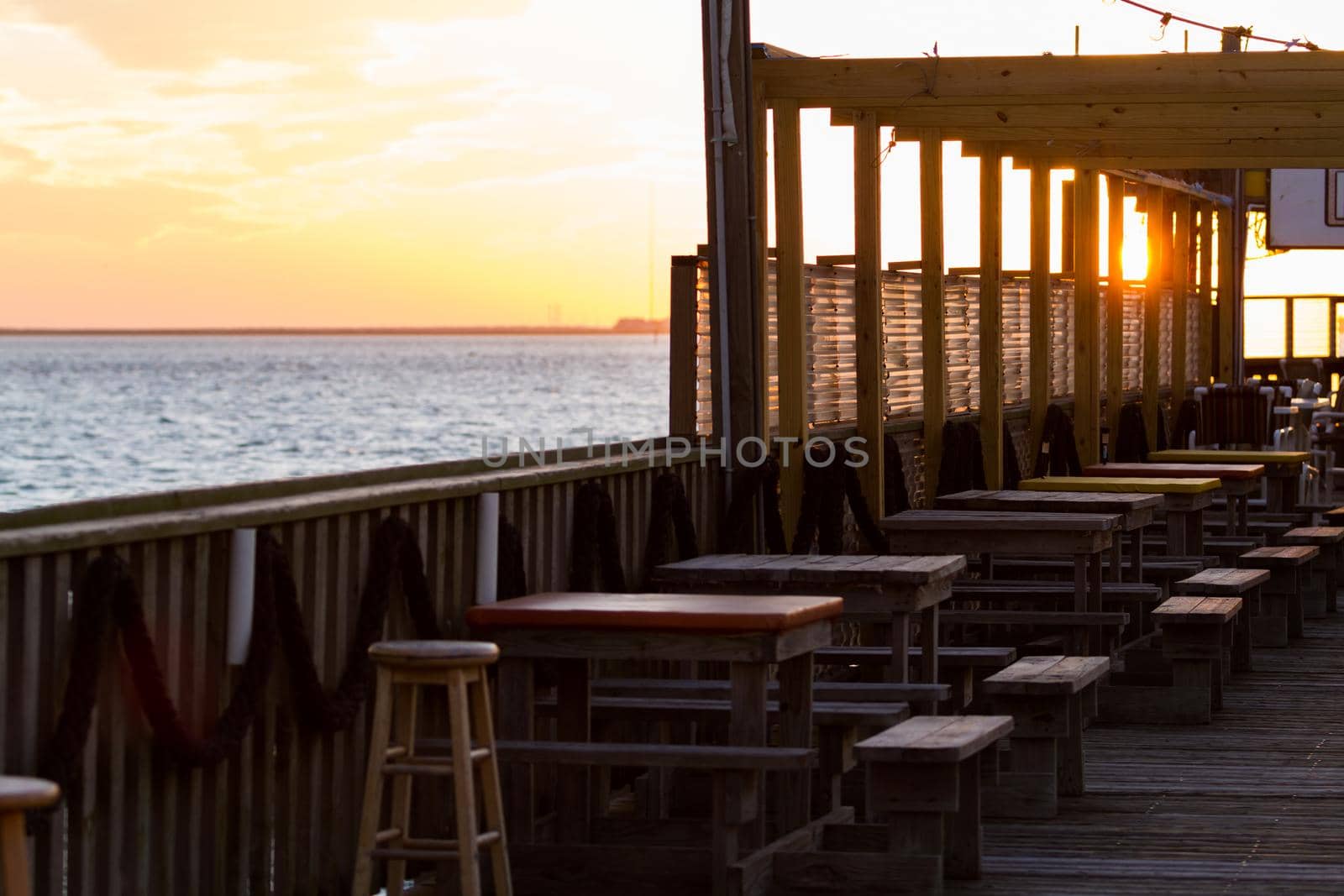 Sunset at South Padre Island, TX.