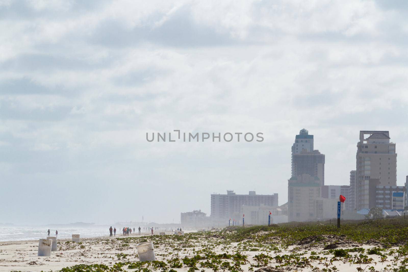 Beach of South Padre Island, TX.