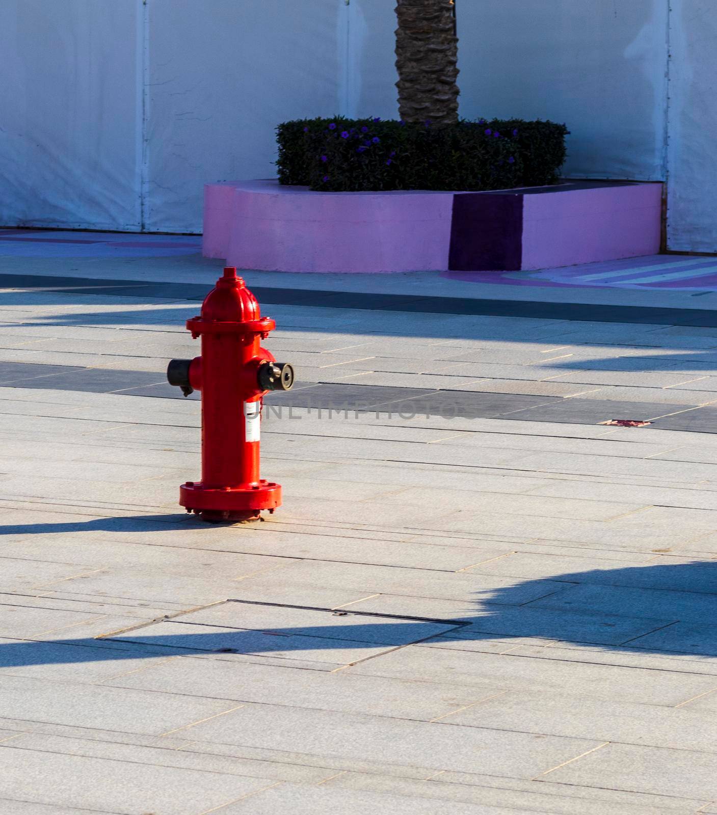Shot of a fire hydrant.