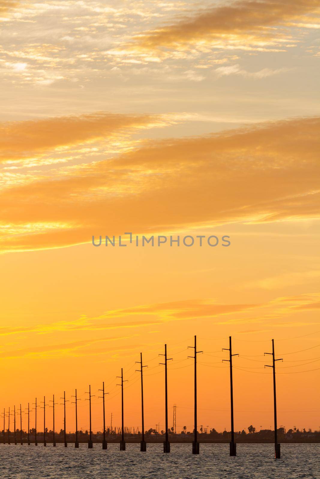 Sunset at South Padre Island, TX.