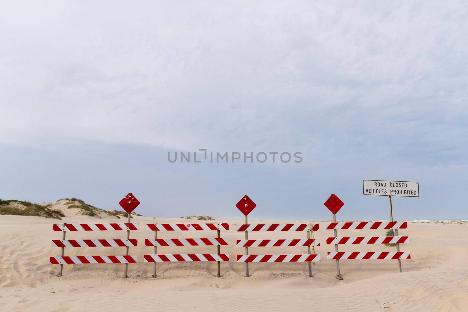 End of the road on South Padre Island, TX.