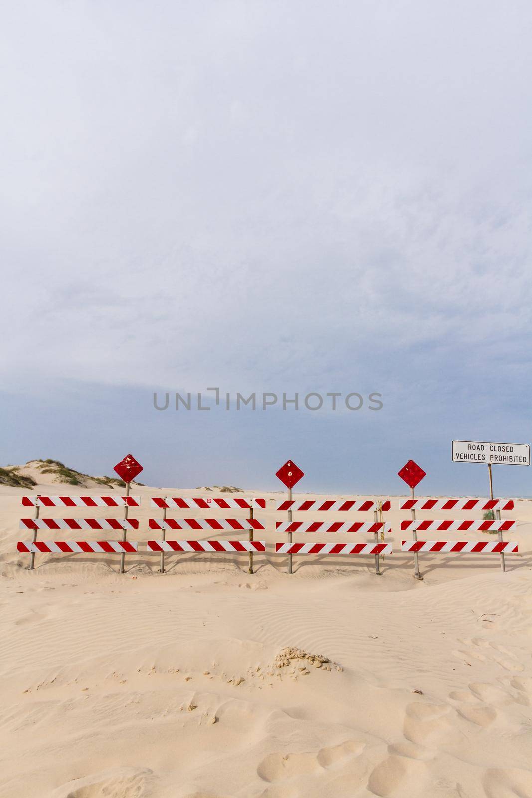 End of the road on South Padre Island, TX.